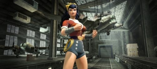 Exclusive: See Bombshells Harley Quinn and Supergirl in DC ... - nerdist.com