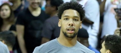 Jahlil Okafor has played in just one game for the 76ers this season. (Image Credit: Ed/WikiCommons)