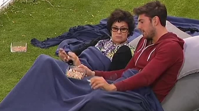 Corinne Clery si confida con Ignazio Moser