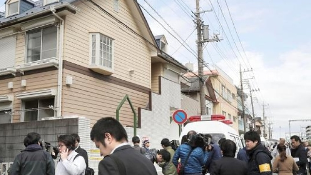 L'esterno dell'abitazione alla periferia di Tokyo dove la polizia ha trovato 9 cadaveri fatti a pezzi. Foto: Euronews