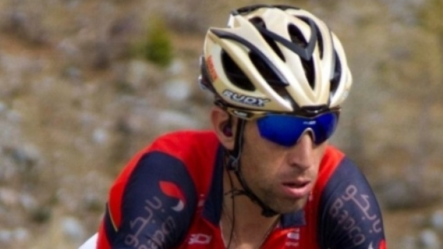 Vincenzo Nibali, leader del Team Bahrain Merida