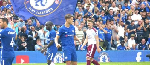 Alvaro Morata celebrates scoring against Burnley [Image via: Brian Minkoff- London Pixels/Wikimedia Commons]