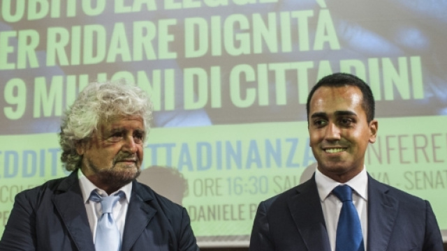 Beppe Grillo e Luigi Di Maio...