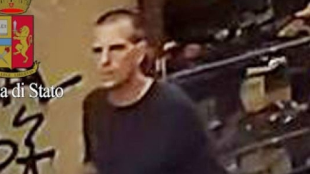 L'immagine del pedofilo Sergio Marziano diffusa dalla polizia che ha permesso di catturarlo a Monza.