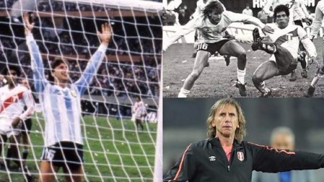 Ricardo Gareca, in passato con la nazionale Argentina e oggi Ct della nazionale Peruviana