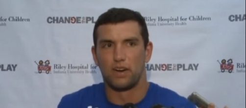 Andrew Luck admitted that his recovery process has been &ldquo;frustrating&rdquo; -- WANE NewsChannel 15 via YouTube