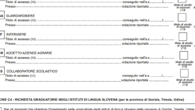 dettagli compilazione domanda Ata