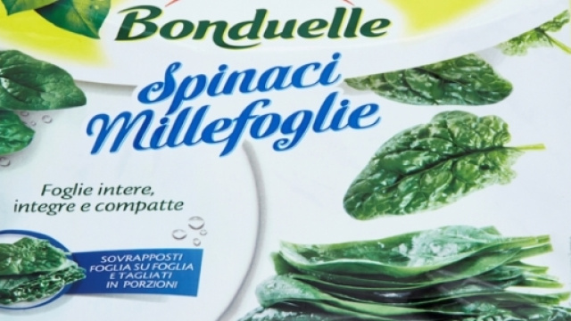 La confezione di spinaci surgelati oggetto del richiamo