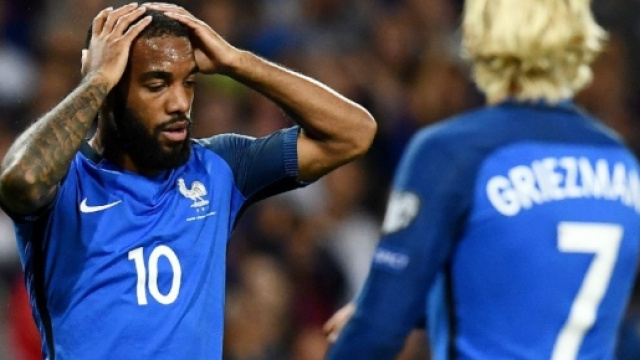 Alexandre Lacazette et Antoine Griezmann n'ont pas trouv&eacute; la solution contre le Luxembourg