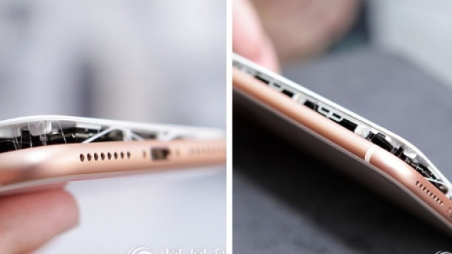 Finora si sono verificati cinque casi di batterie che si gonfiano.