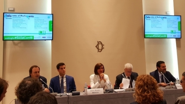 Presentazione dell'evento waiting for SocialCom18 alla Camera dei Deputati