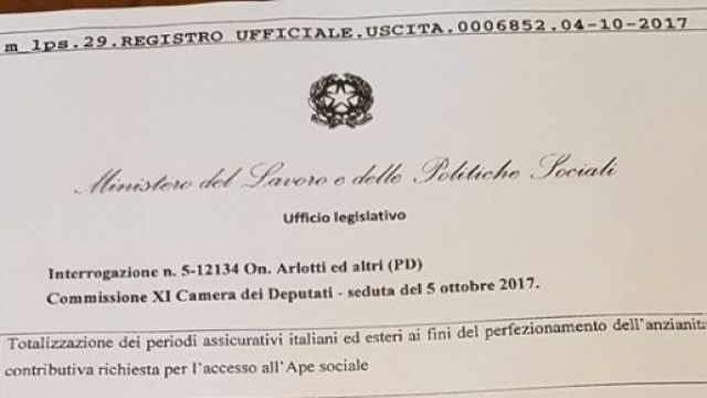 Ultime novit&agrave; sulle pensioni ad oggi 6 ottobre 2017