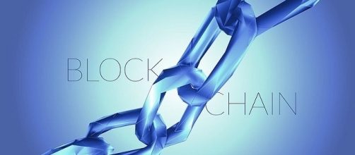 Blockchain technology Illustration. [Image Credit: David Stankiewicz/Wikimedia]