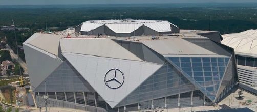 Mercedes-Benz stadium, Atlanta. [Image Credit: MLS/Wikimedia Commons]