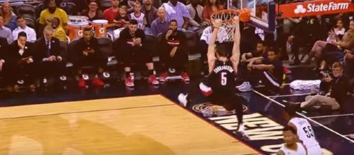 Pat Connaughton will get a real shot to replace Allen Crabbe for the Portland Trail Blazers -- Youtube screen capture / Portland Trail Blazers