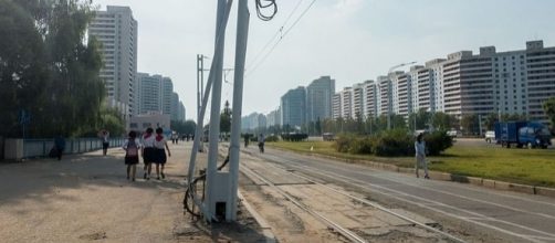 Street in Pyongyang, North Korea (Image credit - Mario Micklisch &ndash; Wikimedia Commons)