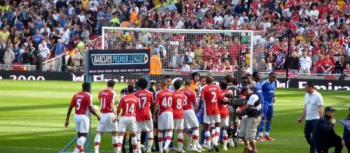 The Gunners are getting ready for a game against Chelsea in a past season. PHOTO/Flickr Credit: Wonk