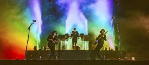 The xx at Austin City Limits [Image via Roger Ho/ACL]