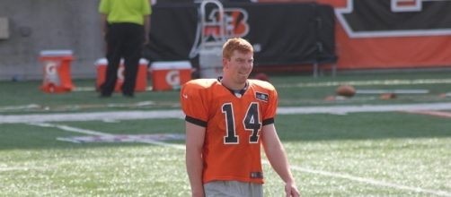 Andy Dalton of Cincinnati [Image via Wikimedia Commons/Navin75]