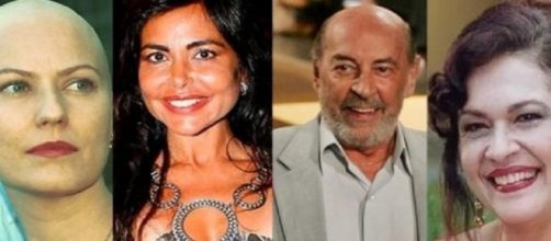 Atores da novela 'O Rei do Gado'.