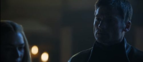 Jaime and Cersei Lannister during Joffreys burrial Image - GoT - valar morghulis| YouTube