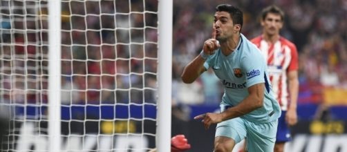 Luis Su&aacute;rez manda a callar al estadio Wanda Metropolitano - laliga.es