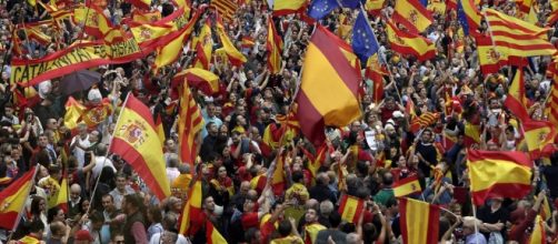 marcha por la "unidad de Espa&ntilde;a" en Barcelona, en im&aacute;genes - diariodesevilla.es