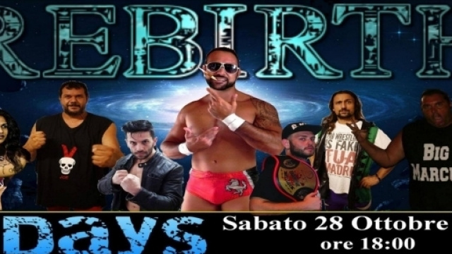 Locandina IWE Ribirth (International Wrestling Entertainiment)