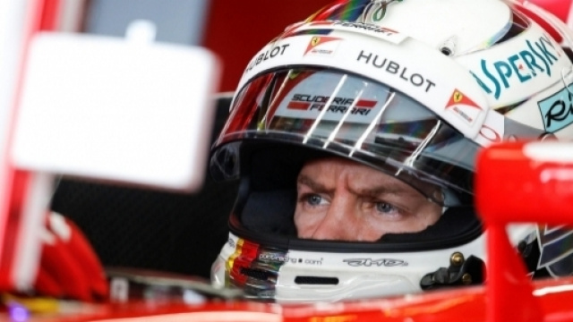 Sebastian Vettel, pilota Ferrari