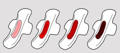 Altera&ccedil;&otilde;es na cor do sangue menstrual podem indicar um problema