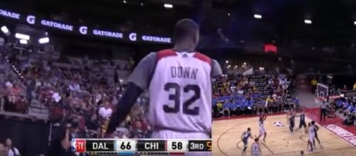 Kris Dunn in a preseason game against the Dallas Mavericks (Image Credit: FreeDawkins/Youtube)