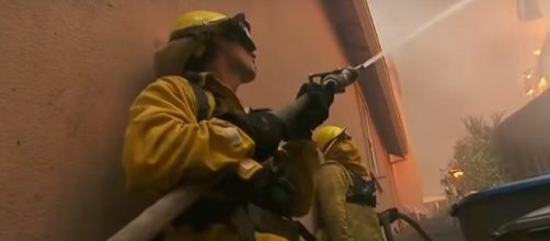 Massive forest fires rage through California: [NBC News]/[Youtube]