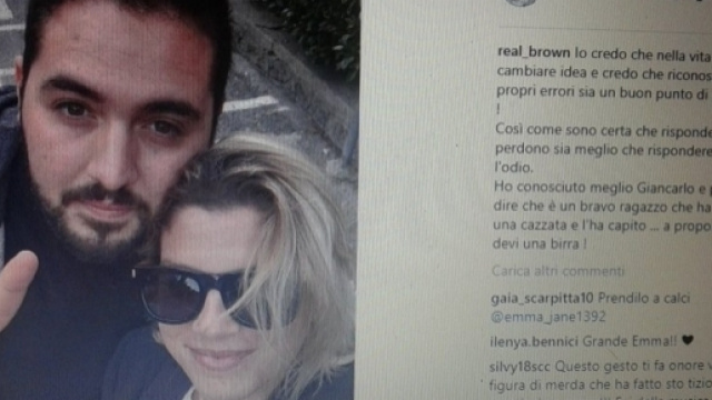 Emma Marrone ha pubblicato su Instagram una foto con il suo haters
