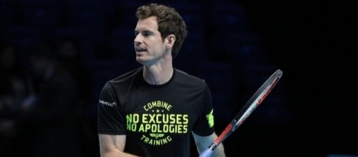 Andy Murray during a practice session a the 2016 ATP World Tour Finals. Image Credit: Marianne Bevis, Flickr -- CC BY-ND 2.0