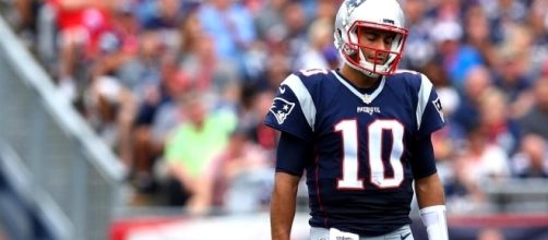 Jimmy Garoppolo may not start a game this season for the 49ers. [Image via NBC Sports/YouTube]