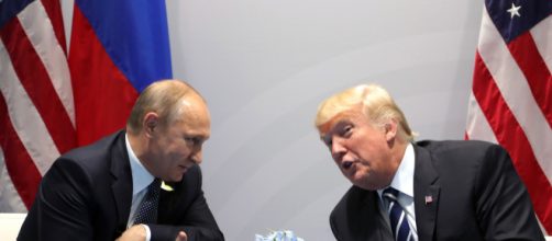 President Trump & Vladimir Putin at the 2017 G-20 Hamburg Summit. Source: Wikimedia Commons