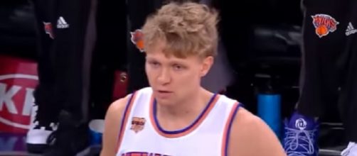 Mindaugas Kuzminskas averaged 6.3 points last season with Knicks (Image Credit: FreeDawkins/YouTube)