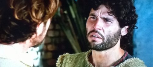 Zac e L&aacute;zaro na novela (Foto: Reprodu&ccedil;&atilde;o/RecordTV)