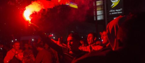 Up to 22 police officers injured as World Cup celebrations turn violent.