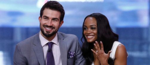 Bachelorette Rachel Lindsay with Bryan from screenshot