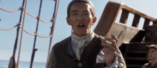 Outlander Mr Willoughby delivering his speech. - YouTube/Whatthegeek