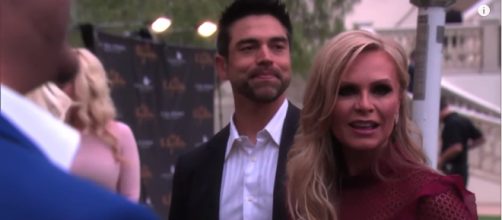 Tamra and Eddie Judge, a happy couple - [Image via YouTube/Bravotv]
