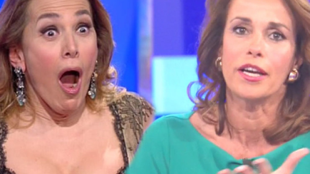 Cristina Parodi asfaltata da Barbara D'Urso
