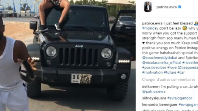 Patrice Evra continue ses vid&eacute;os loufoques (DR)