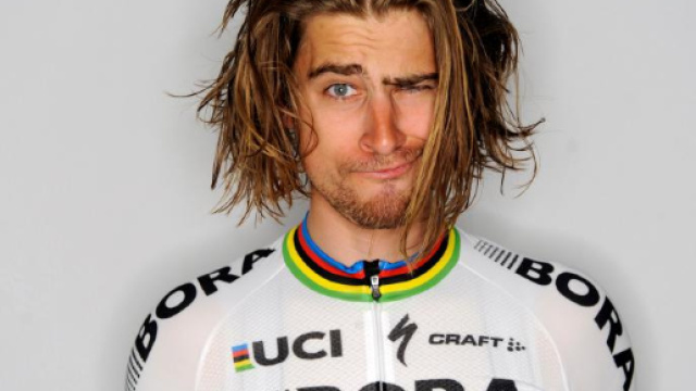 Peter Sagan, un campione in sella alla bicicletta.