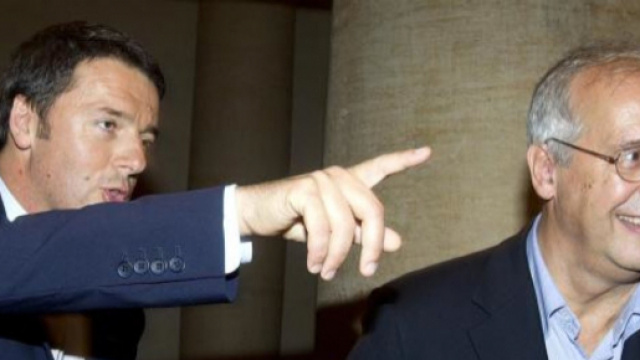 Renzi e Walter Veltroni (foto repertorio)