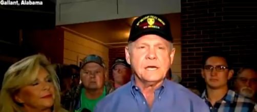 Roy Moore in Alabama, via Twitter