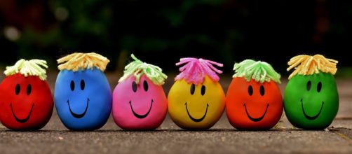 These balls are for making you happy, not for throwing at grumpy relatives. Photo by Alexas_Foto at Pixabay.com. Creative Commons license.