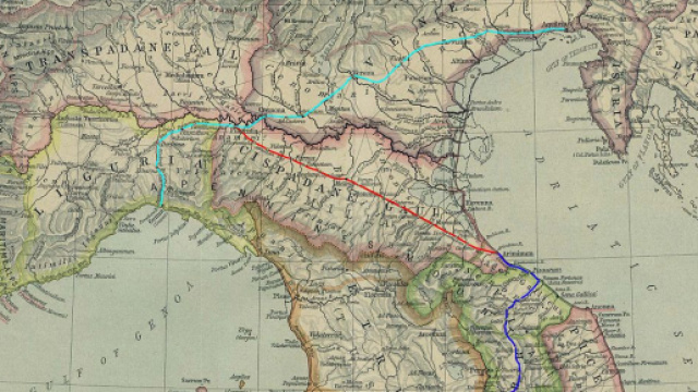 La Via Emilia - Via Google Images