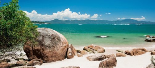 Playa de Jurer&eacute; en Florian&oacute;polis
